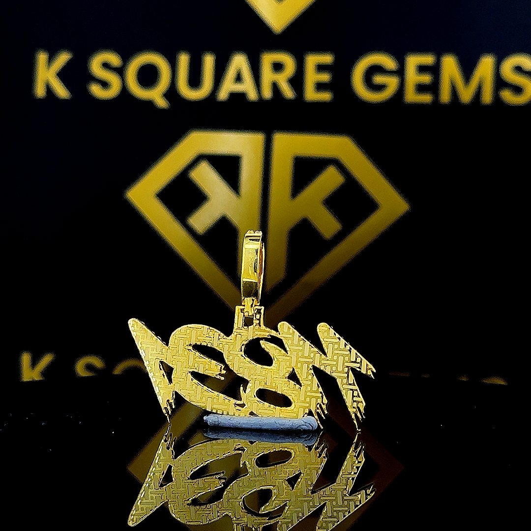 Drip31 Moissanite Pendent