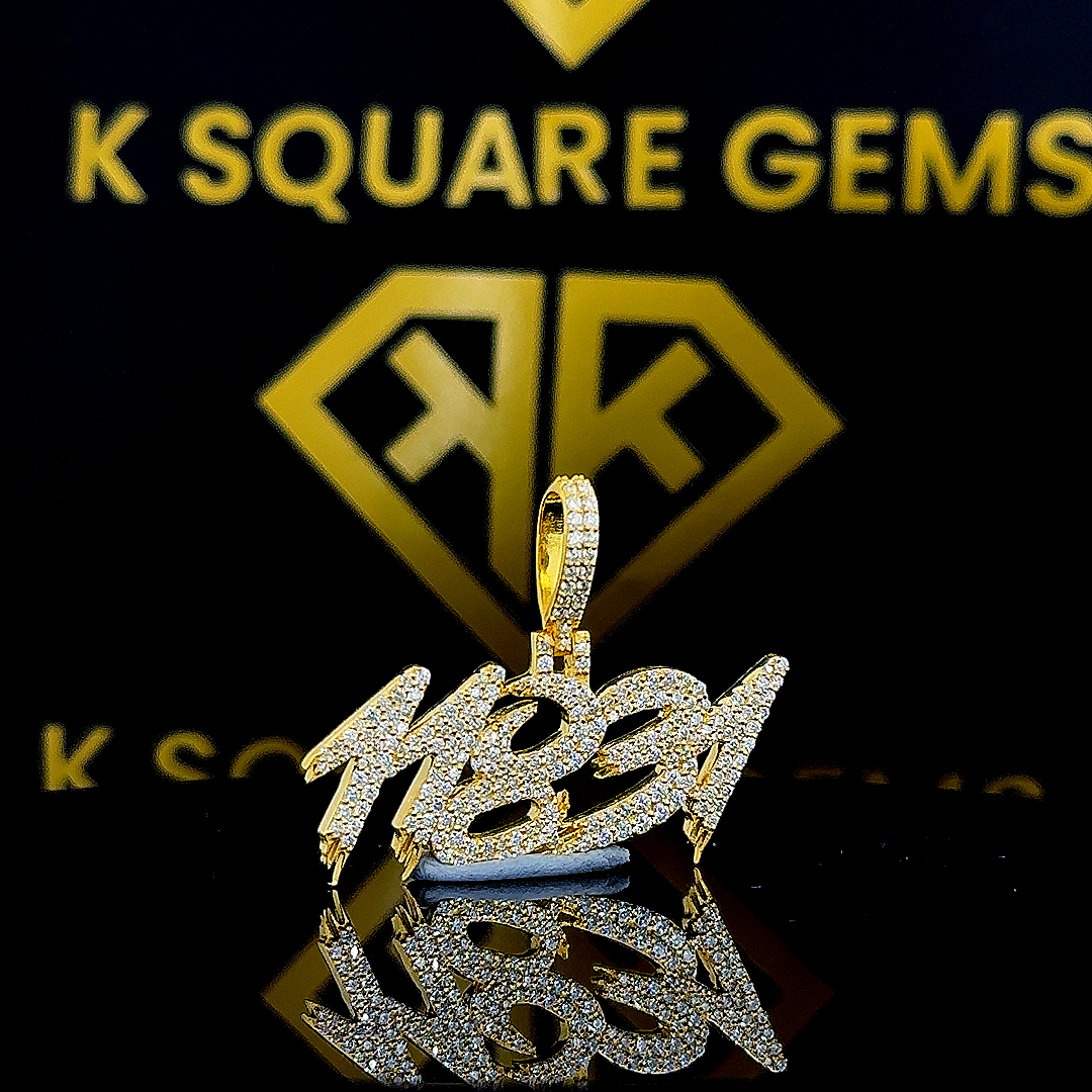 Drip31 Moissanite Pendent
