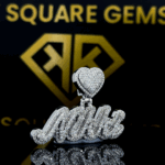HeartGlow Moissanite Pendant