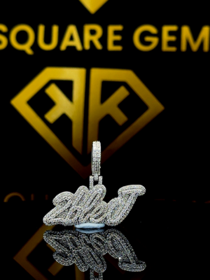 Flexor Moissanite Pendant
