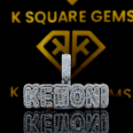 Kenetic Moissanite Pendant