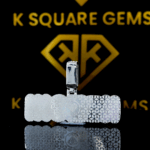 Kenetic Moissanite Pendant