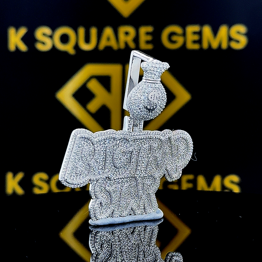 HopStax Moissanite Pendant
