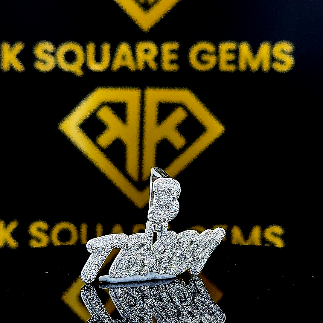Flexion Moissanite Pendant