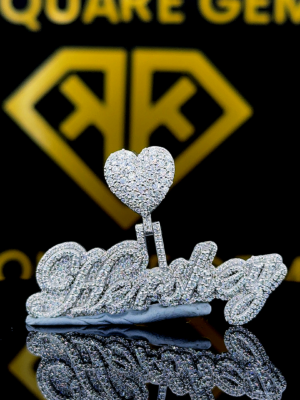 Hershluxe Moissanite Pendant