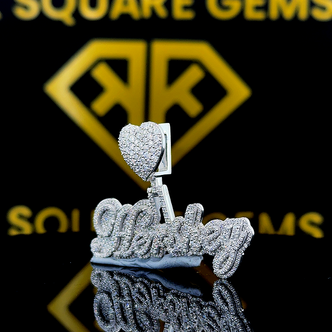 Hershluxe Moissanite Pendant