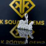 Noir Moissanite Pendent