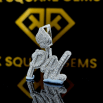 SpadePlay Moissanite Pendent