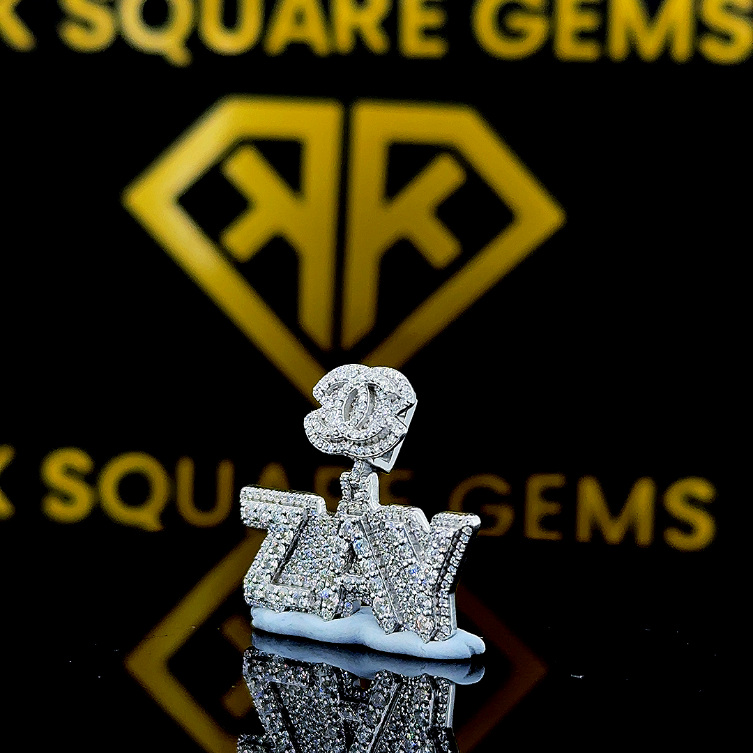 Danity Moissanite Pendent