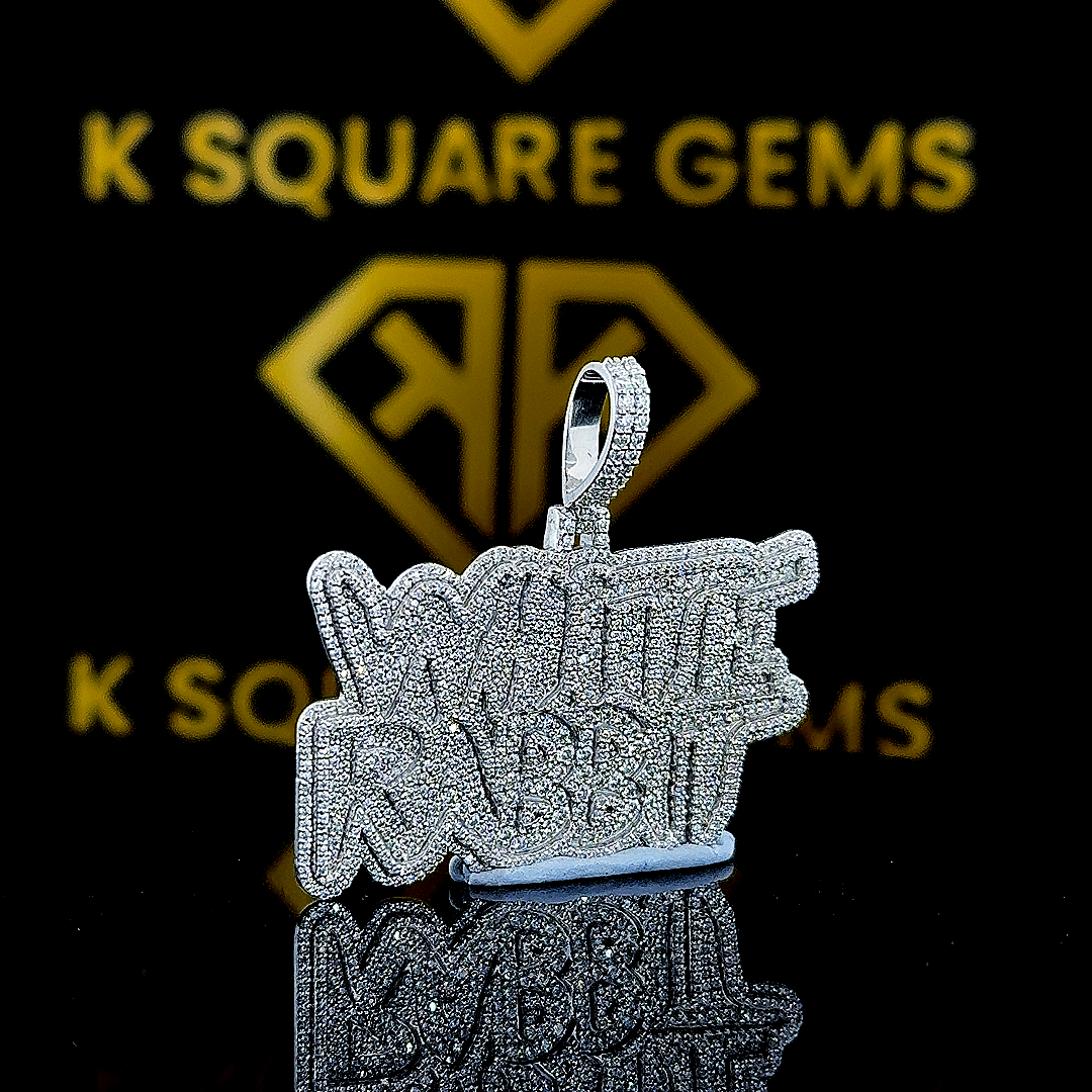 Danity Moissanite Pendent