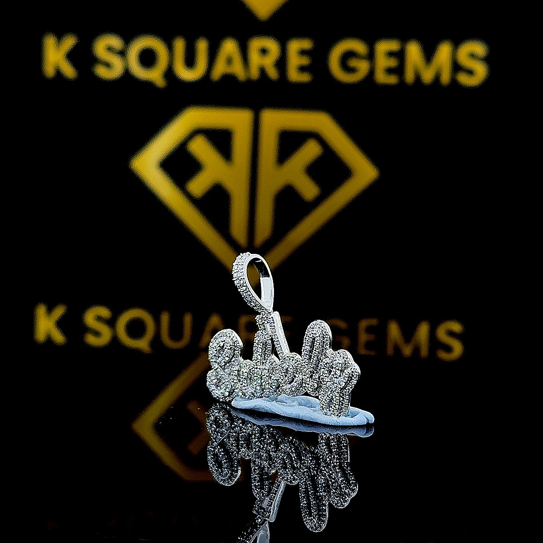 Suhela Moissanite Pendent