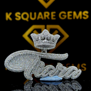 Crownin Moissanite Pendent