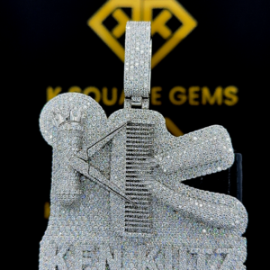 Kutmaster Moissanite Pendent