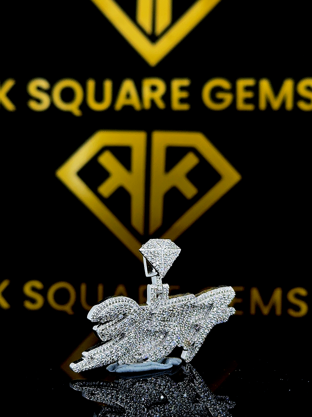 DripRider Moissanite Pendent