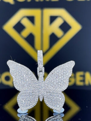 Flutter Grace Moissanite Pendant