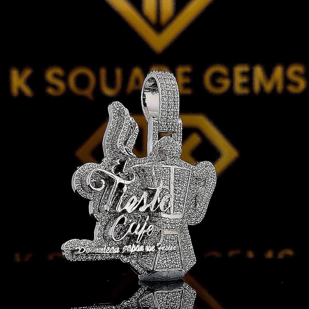 MokaShine 3.25 Ct Moissanite Pendant