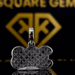 Discover the TripleLux 1.75 Ct Moissanite Custom Hip Hop Pendant. Crafted in sterling silver
