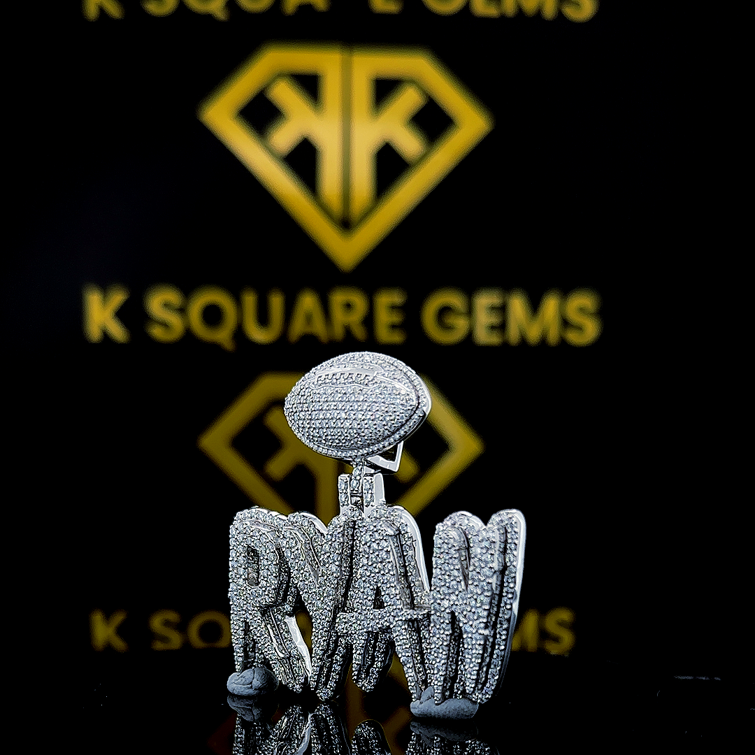 RyanRush 5.61 Ct Moissanite Pendant