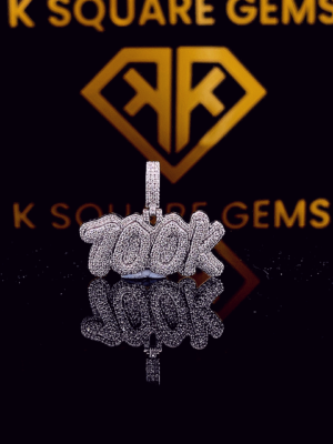 100K Flex 1.95 Ct Moissanite Pendant