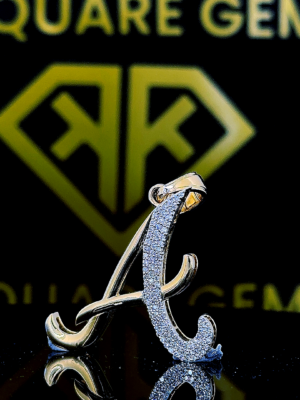 Serene Curve Moissanite Pendant