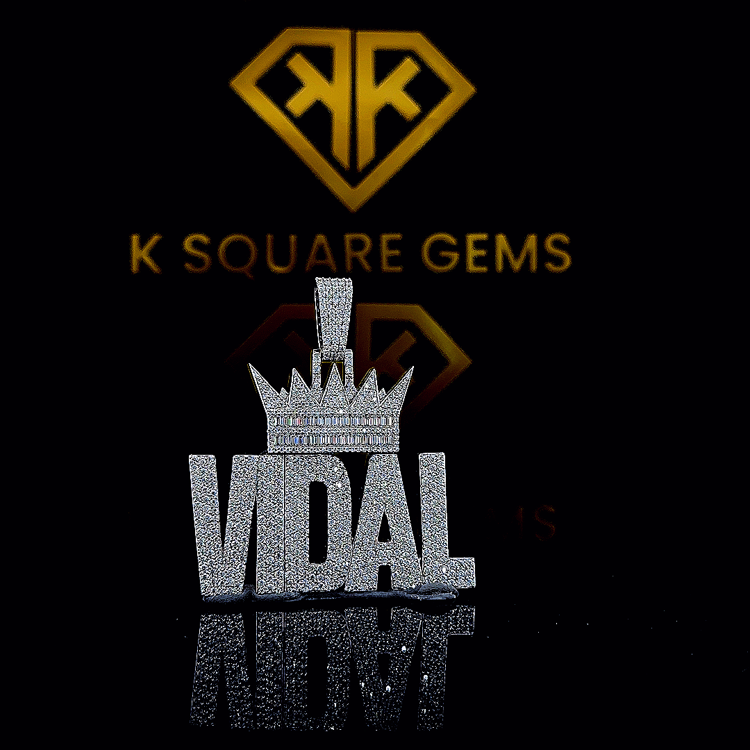 CrownVidal VVS1 Moissanite Pendant
