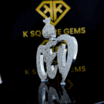 CEO Crest Moissanite Pendant