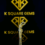 Eternal Key Moissanite Pendant