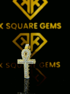 Eternal Key Moissanite Pendant