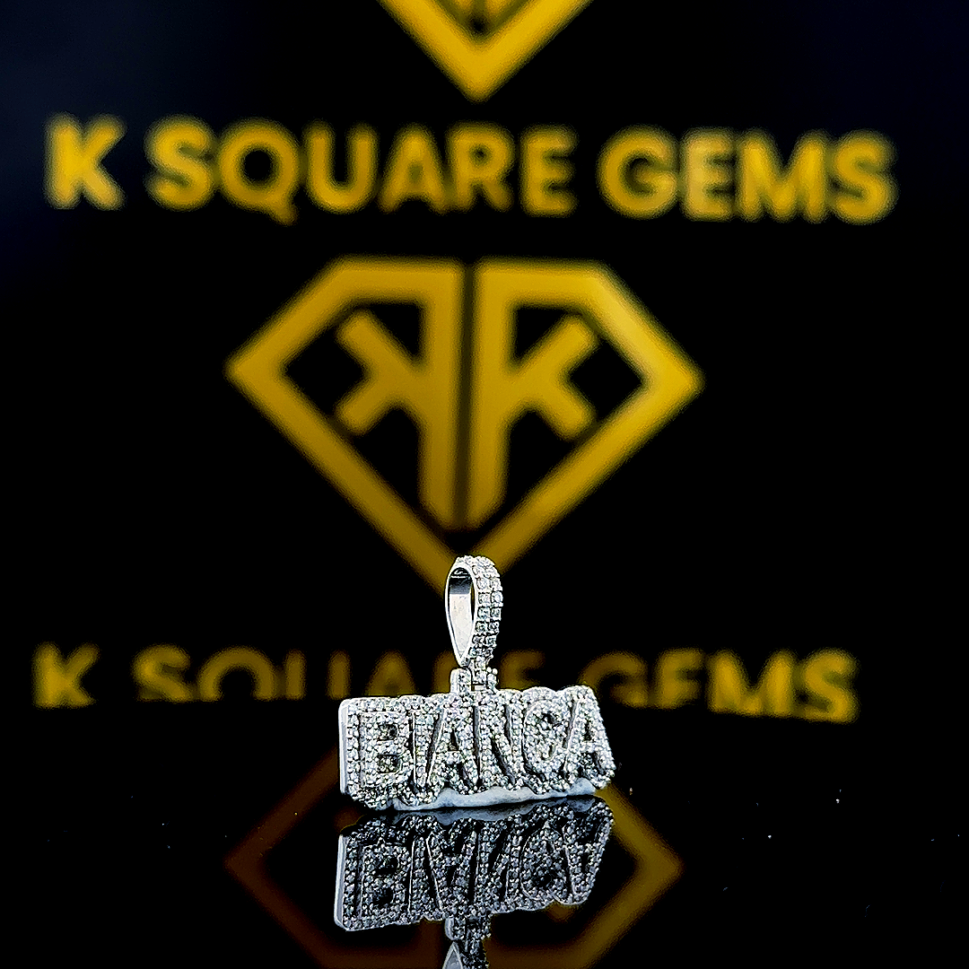 Bianca Bold Moissanite Pendant