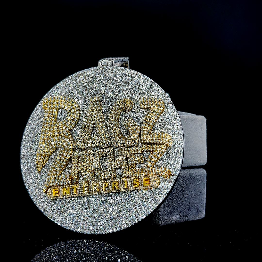 RagzEdge VVS1 Moissanite Pendant