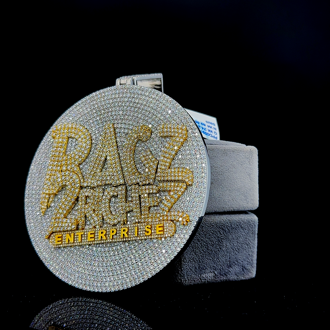 RagzEdge VVS1 Moissanite Pendant