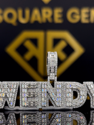 WendyShine 2.12 Ct Moissanite Pendant