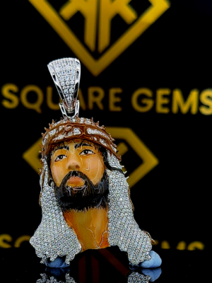CrownVibe Moissanite Pendent
