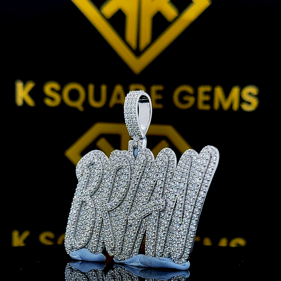 BlingTag Moissanite Pendent