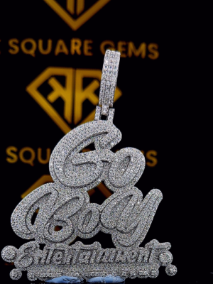 GlimmerGroove Moissanite Pendent