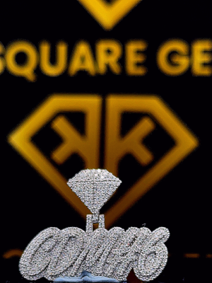 IceCrown Moissanite Pendent