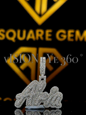 RebelGlitz Moissanite Pendent
