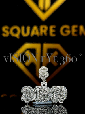 GlitzMogul Moissanite Pendent