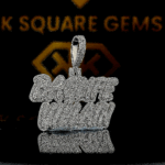 GlitzGrip Moissanite Pendent