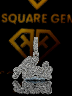 SparkClasp Moissanite Pendent