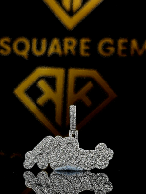 IceClutch Moissanite Pendent