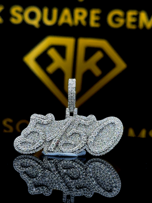 5150 Moissanite Pendent
