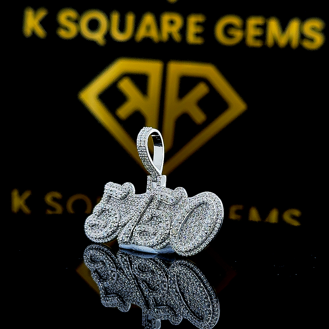 5150 Moissanite Pendent