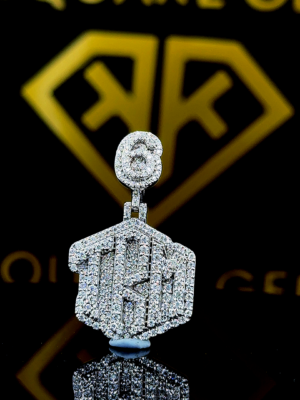 TKM Moissanite Pendent
