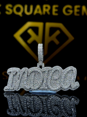 Indica Moissanite Pendent