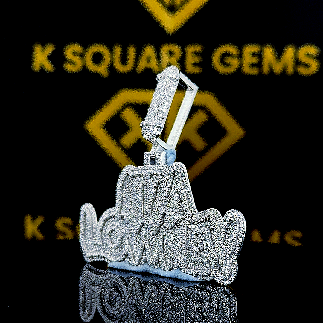 Lowkey Moissanite Pendent