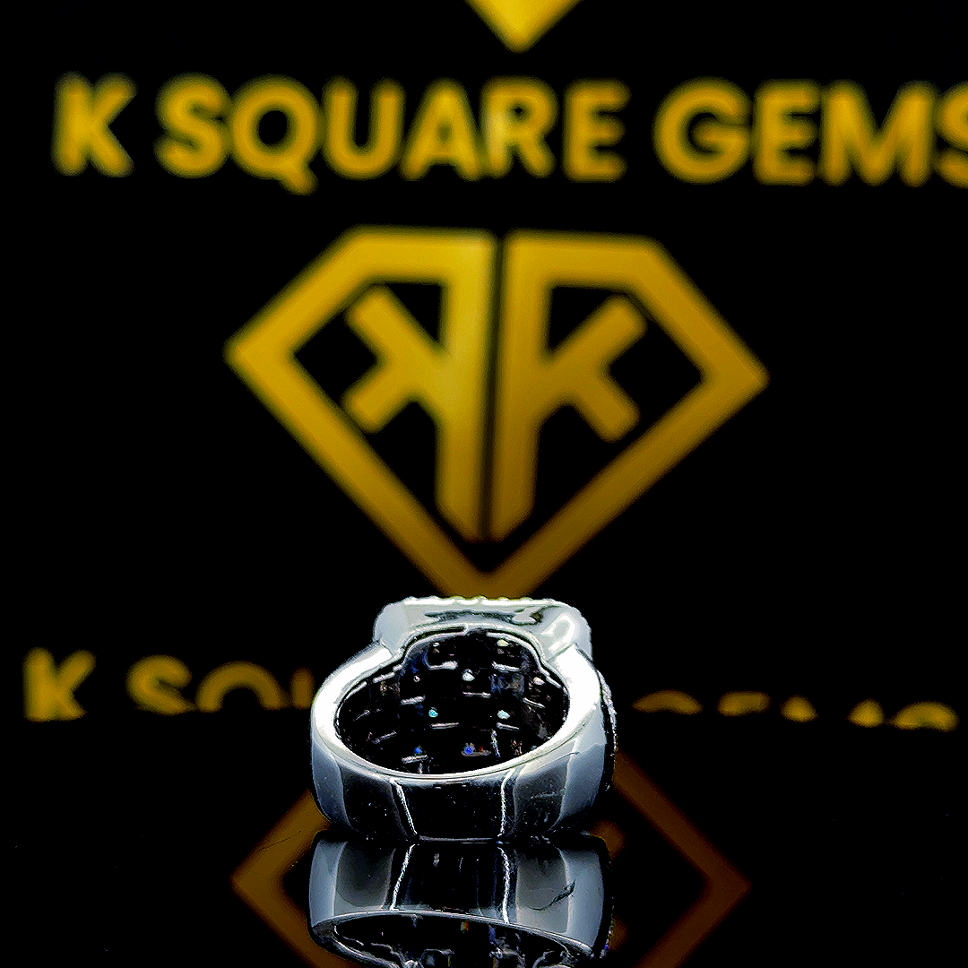 FrostFlex Moissanite Hip Hop Ring