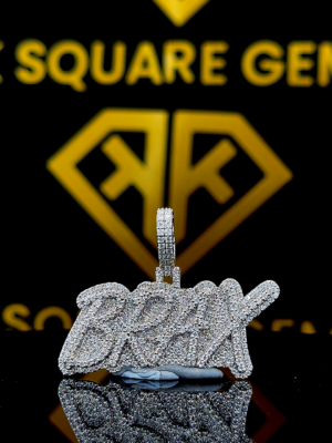 BraxShine Moissanite Pendent
