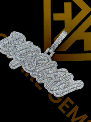 BlingFlow Moissanite Pendent