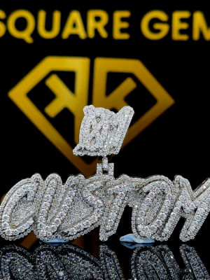CrownFit Moissanite Pendent